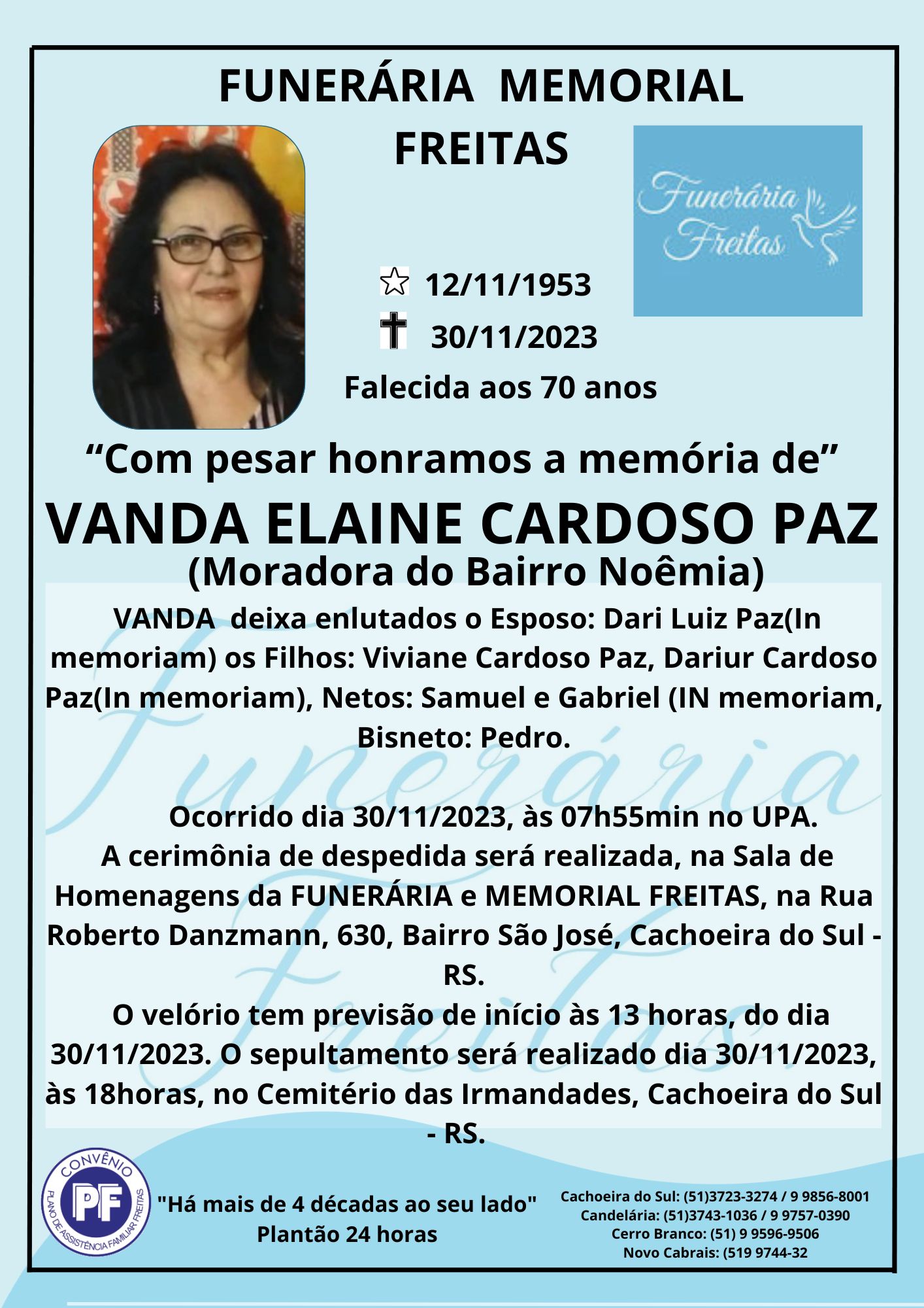 VANDA ELAINE CARDOSO PAZ