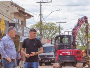 Obras de revitalização antecedem festividades em Pantano Grande