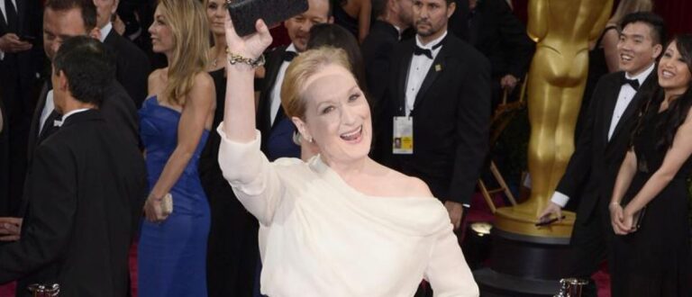 Meryl Streep faz red carpet brilhar!