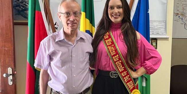 Vice-Miss Latina RS recebe apoio para representar Paraíso do Sul