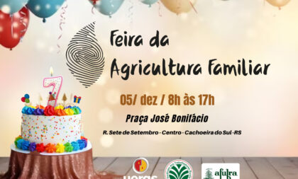 Projeto da Feira da Agricultura Familiar completa 7 anos