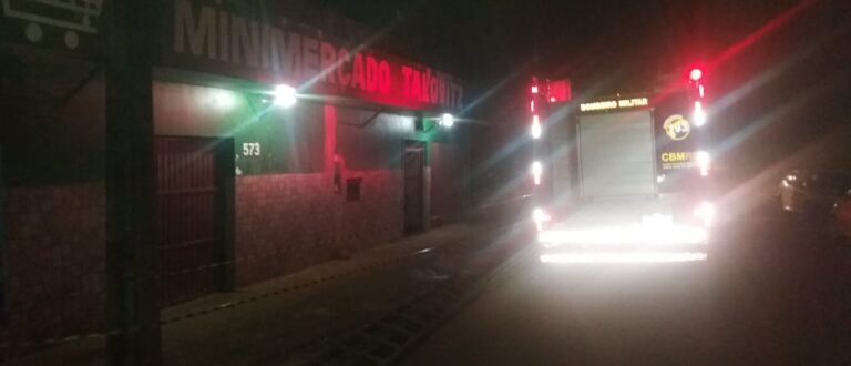 Temporal causa queda de árvores e risco de incêndio nos bairros