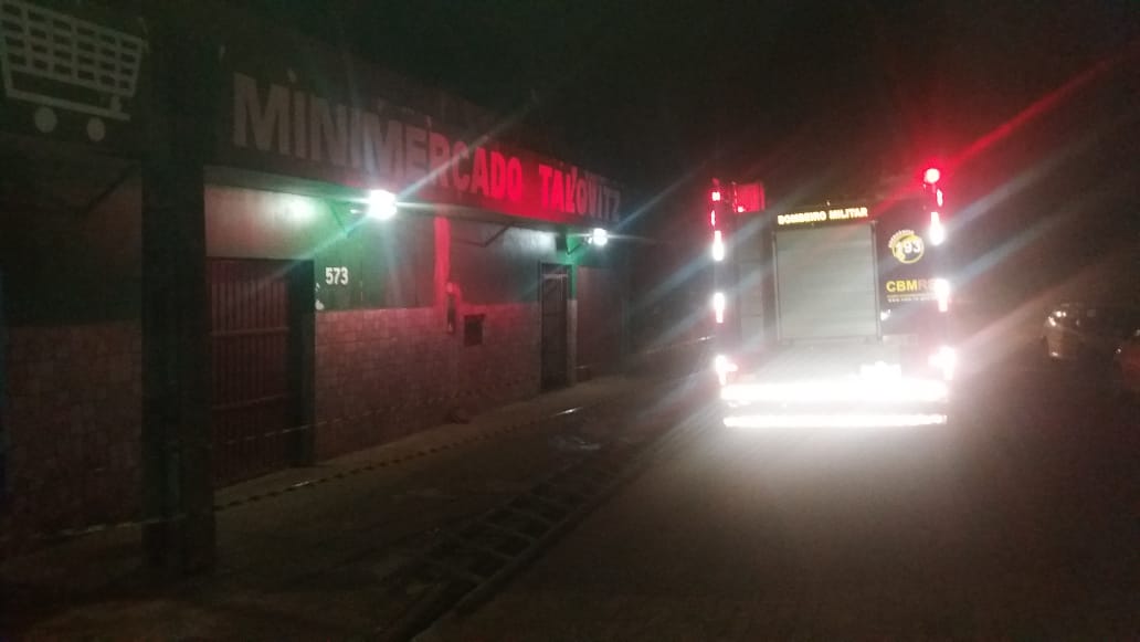 Corpo de Bombeiros acompanhou a situação de perto na noite desta segunda-feira