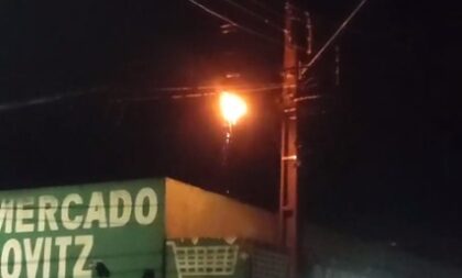 Curto-circuito em rede da RGE quase incendeia mercado no Noêmia