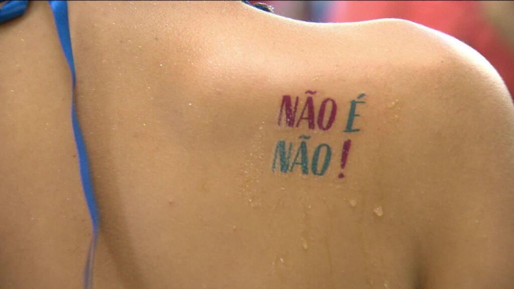 "Não é Não": protocolo estabelece punições para quem importunar mulheres em bares, shows e outros estabelecimentos / Foto: Divulgação