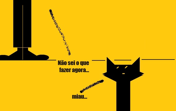 Hiato, o gato / OCorreio