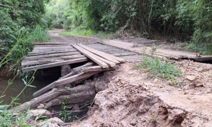 Corredor da Sanga Funda vive estado de precariedade