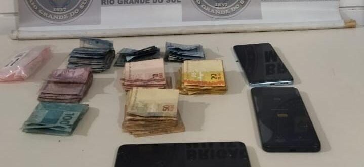 BM prende homem com R$ 2,6 mil e celulares no Rio Branco