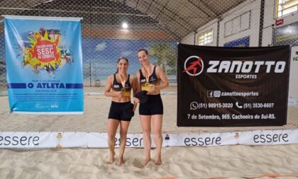 Jogos no Squ4d Beach Sports definem representantes de Cachoeira do Sul