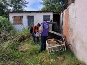 Mutirão contra a Dengue percorre 235 imóveis no Oliveira