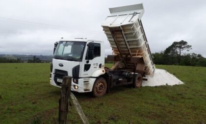 Desenvolvimento agrícola: investimentos em calcário potencializam agricultura familiar