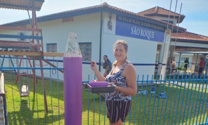 Escolas municipais são renovadas para o novo ano letivo em Novo Cabrais