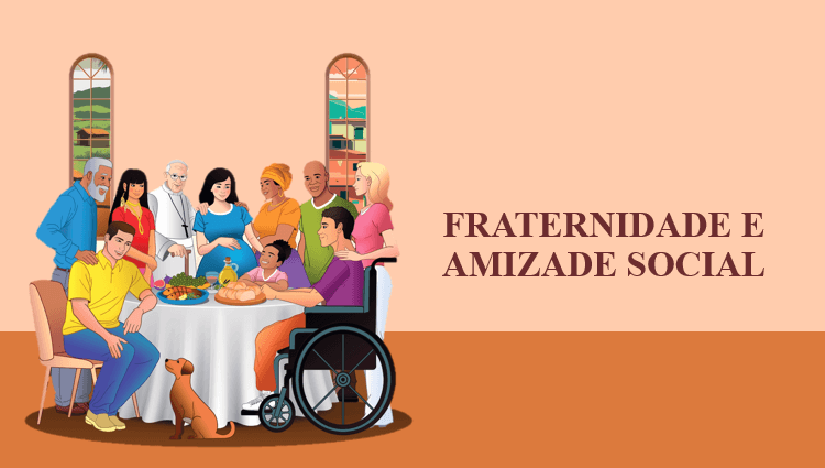 Campanha da Fraternidade 2024 traz a amizade como eixo temático central / Arte: Divulgação