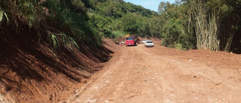 Novo Cabrais: obra de alargamento na estrada da Linha São João é concluída