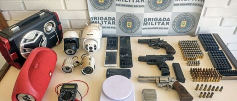 Brigada recolhe armas no Tibiriçá