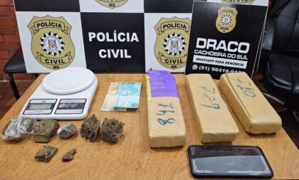 Polícia prende homem e apreende mais de 2 quilos de maconha no Fátima