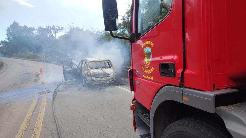 Crédito: Bombeiros Voluntários de Candelária