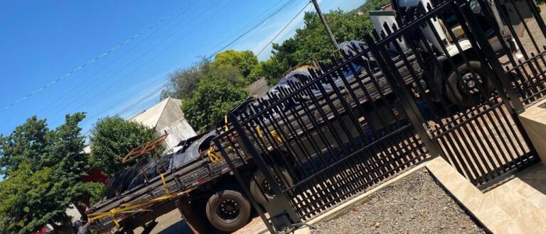 Carga de sucata levada por golpista em Cachoeira é recuperada em Santa Catarina