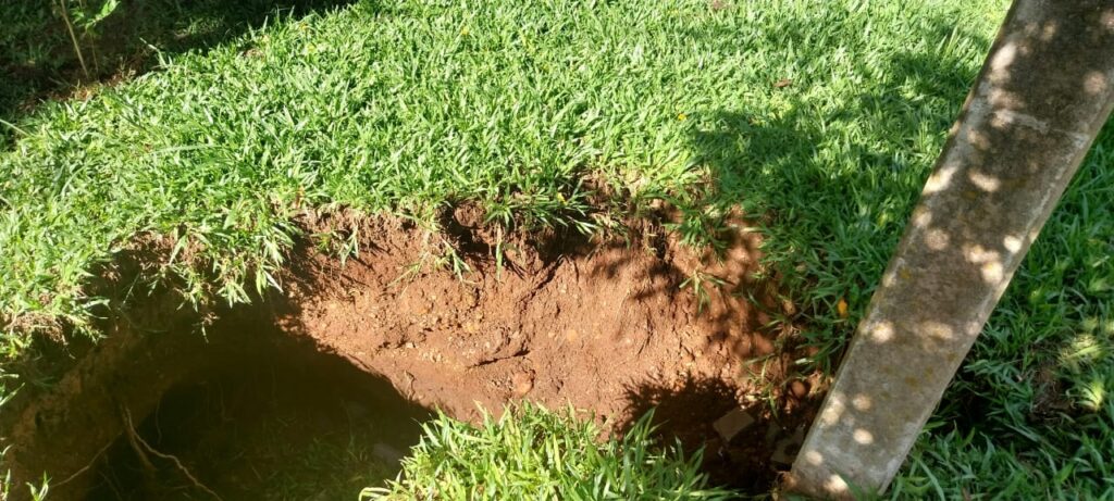 Obstrução de bueiro preocupa moradores do Bairro Vila Verde / Foto: Divulgação