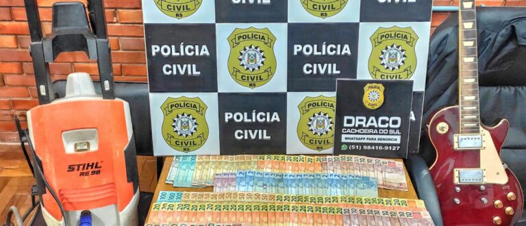 Beco dos Trilhos: Polícia prende dupla com drogas em ação que apreendeu até guitarra