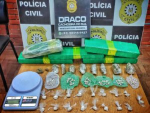 Polícia prende homem com quase 5 quilos de drogas no Bairro Soares