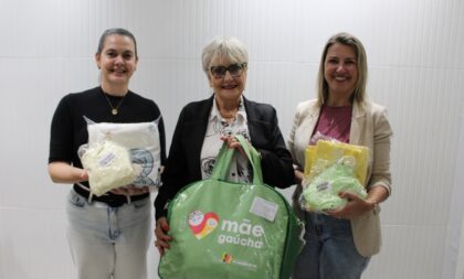 Cachoeira recebe 288 kits do Programa “Mãe Gaúcha”