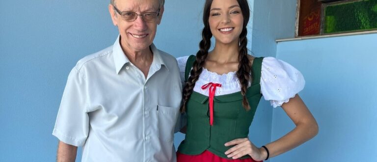 8ª Kolonie Fest: Hanna visita prefeito de Paraíso do Sul