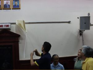 Câmara descerra placa e foto da gestão do vereador Magaiver