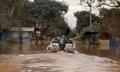 Nível do Rio Jacuí sobe há 4 dias