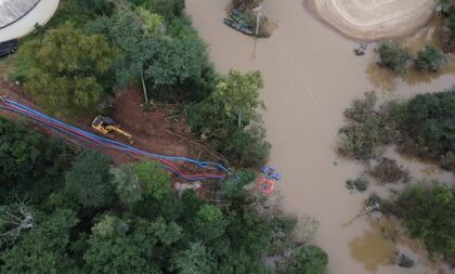 Corsan prevê retorno da água nas próximas horas em Cachoeira