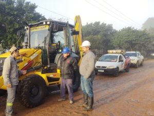 Enchente: empresa contratada para reparos começa a atuar em Cachoeira do Sul