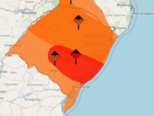 Cachoeira do Sul está em “grande perigo” nesta quinta-feira, diz Inmet