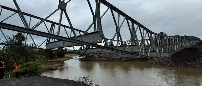 3º Batalhão entrega ponte móvel na 287: vistoria é nesta sexta (31)