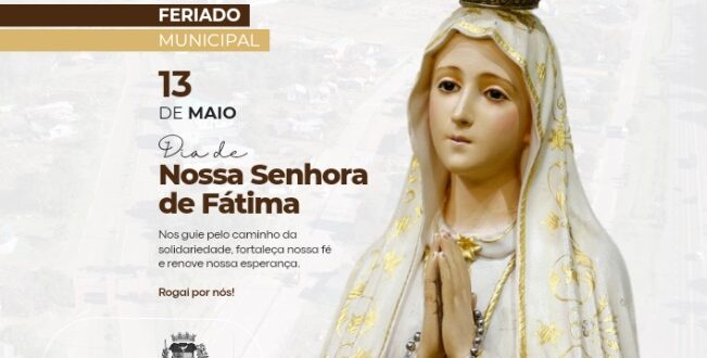 Novo Cabrais celebra feriado de Nossa Senhora de Fátima pela primeira vez