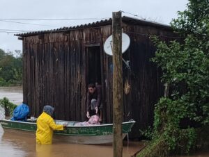 Defesa Civil registra mais de 3 mil atingidos por enchente em Cachoeira do Sul