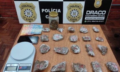 Polícia prende homem por tráfico na Duque de Caxias