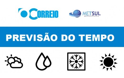 CONFIRA A PREVISÃO DO TEMPO DE DOMINGO (8) PARA CACHOEIRA DO SUL