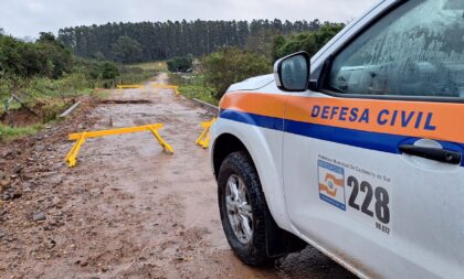 Chuva forte em Cachoeira mobilizou Defesa Civil em 23 atendimentos