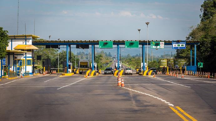 Retomada da cobrança do pedágio na RSC-287 vai acontecer após a liberação de todos os trechos da rodovia durante o final de semana / Foto: Divulgação