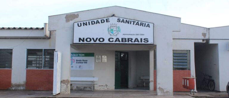 Novo Cabrais: ampliação do posto de saúde da Sede tem data de inauguração