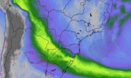 “Rio atmosférico” deve trazer chuva ao RS no fim de semana, prevê meteorologia