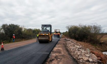 Daer recupera rodovias e cabeceiras de pontes na ERS-403