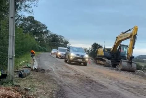 BR-153: Área afetada pela cheia do Rio Jacuí segue em recuperação