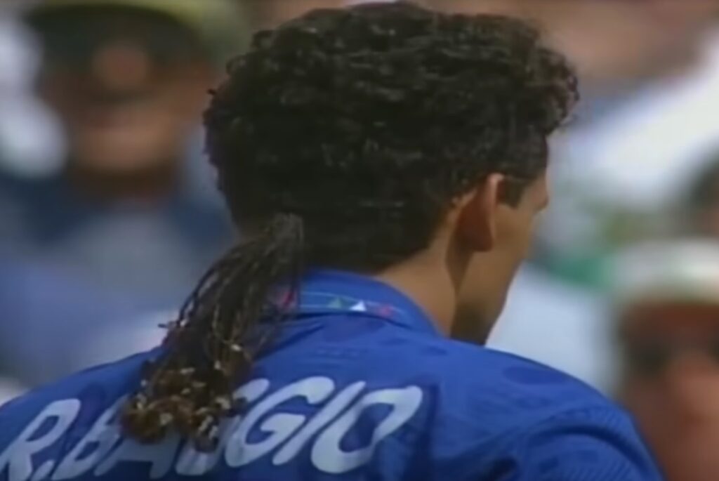 Roberto Baggio / Copa 1994 / Crédito: Reprodução