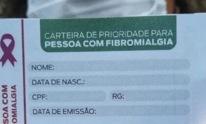 Fibromialgia: cachoeirenses podem confeccionar a carteira de identificação