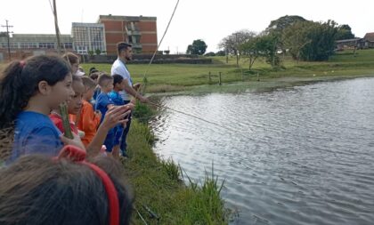 Sesc Cachoeira realiza atividades recreativas para 25 crianças durante férias de inverno