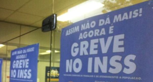 Greve no INSS: além da análise de novos benefícios, pente-fino anunciado pela instituição para auxílios-doença também deve ficar comprometido / Foto: Divulgação