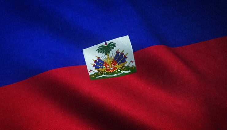 Bandeira do Haiti / Crédito: Freepik