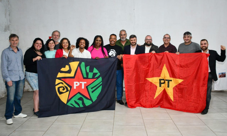 Convenção do PT definiu também os 12 candidatos que vão concorrer a vereador nas eleições municipais deste ano em Cachoeira do Sul / Foto: Partido dos Trabalhadores/Divulgação