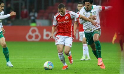 Inter e Palmeiras empatam no Beira-Rio: 1 a 1